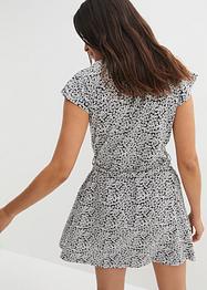 Robe avec effet portefeuille en coton, bpc bonprix collection
