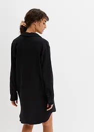 Robe en gaze de coton avec col, bonprix