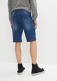 Bermuda en jean extensible, Regular Fit, John Baner JEANSWEAR