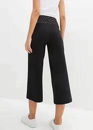 Jupe-culotte avec taille confortable, mi-mollet, bonprix