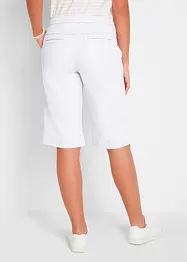 Bermuda coton à empiècement taille confortable, bonprix