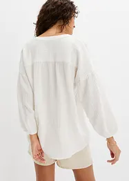 Tunique-blouse en mousseline, bonprix