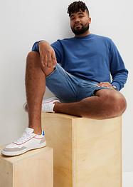 Bermuda en jean avec taille élastiquée, Regular Fit, John Baner JEANSWEAR