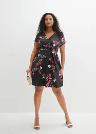 Robe en jersey style portefeuille, bonprix
