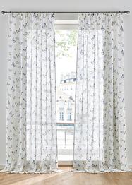 Voilage avec imprimé papillon avec polyester recyclé (1 pce.), bpc living bonprix collection