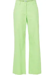 Pantalon en lin majoritaire avec taille confortable, Loose Fit, bonprix