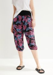 Pantalon 3/4 à taille confortable, Loose-Fit, bpc bonprix collection