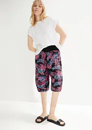 Pantalon 3/4 à taille confortable, Loose-Fit, bonprix