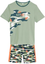 T-shirt et bermuda garçon (ens. 2 pces.), bpc bonprix collection