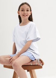 T-shirt oversize fille, bpc bonprix collection