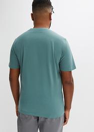 Lot de 2 T-shirts col Henley, manches courtes, bpc bonprix collection