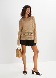 Pull court en maille, BODYFLIRT