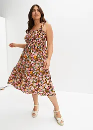 Robe midi imprimée, bonprix