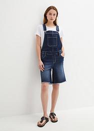 Salopette en jean confort stretch, Wide, John Baner JEANSWEAR