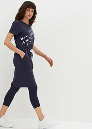 Robe T-shirt confortable avec legging, ensemble 2 pièces, bpc bonprix collection