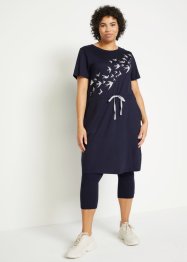 Robe T-shirt confortable avec legging, ensemble 2 pièces, bpc bonprix collection