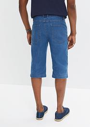 Lot de 2 bermudas longs en jean extensible, Regular Fit, John Baner JEANSWEAR