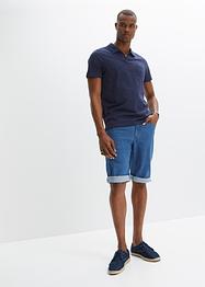 Lot de 2 bermudas longs en jean extensible, Regular Fit, John Baner JEANSWEAR