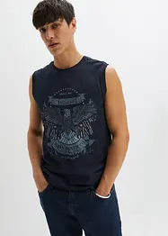 T-shirt muscle avec effet délavé, bonprix