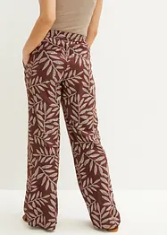 Pantalon palazzo imprimé en viscose, bpc bonprix collection