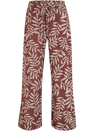 Pantalon palazzo imprimé en viscose, bpc bonprix collection