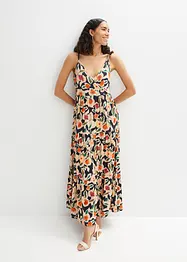 Robe longue imprimée, bonprix