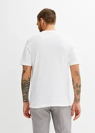 Lot de 2 T-shirts 100% coton, bonprix
