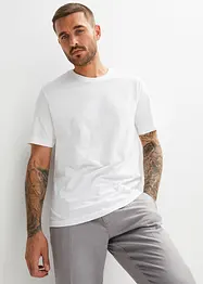 Lot de 2 T-shirts 100% coton, bonprix