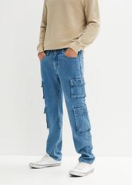 Jean cargo Regular Fit, Straight, RAINBOW