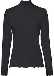 T-shirt avec col en dentelle, bpc selection