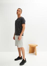 Lot de 2 T-shirts col Henley, bpc bonprix collection
