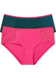Lot de 2 culottes avec coton, bpc bonprix collection