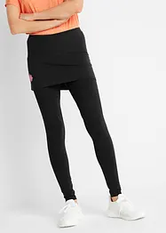 Legging de sport avec jupe, niveau 2, bonprix