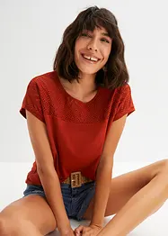 T-shirt en viscose douce, bonprix