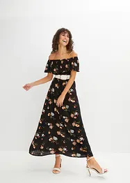 Robe Carmen imprimée, bonprix