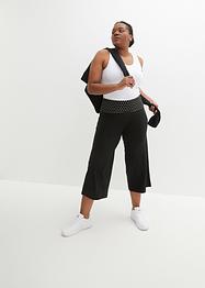 Jupe-culotte avec taille confortable, mi-mollet, bpc bonprix collection