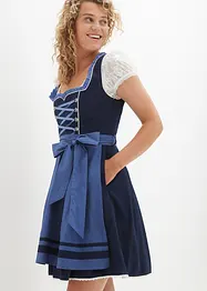 Dirndl et tablier (ens. 2 pces), bonprix