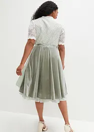 Dirndl avec jacquard et broderie (ens. 2 pces), bonprix