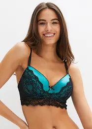 Soutien-gorge à coques et armatures avec pierres brillantes, bonprix