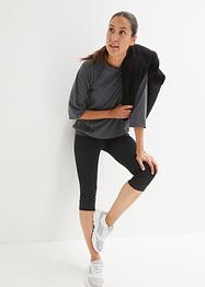 T-shirt fonctionnel manches 3/4, oversize, bpc bonprix collection