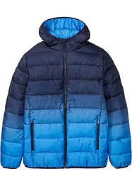 Veste matelassée à capuche avec dégradé de couleur, bonprix