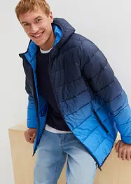 Veste matelassée à capuche avec dégradé de couleur, bonprix