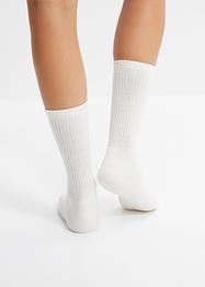Lot de 5 paires de chaussettes thermo avec intérieur semelle en éponge, bpc bonprix collection