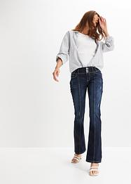 Jean Bootcut avec coutures d'empiècement, RAINBOW