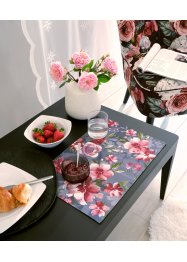 Lot de 2 sets de table à imprimé floral, bpc living bonprix collection