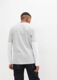 T-shirt double épaisseur garçon avec imprimé graffiti, bpc bonprix collection