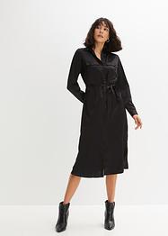 Robe-chemise en satin, BODYFLIRT