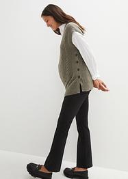 Pull de grossesse et d'allaitement avec torsades, bpc bonprix collection