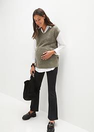 Pull de grossesse et d'allaitement avec torsades, bpc bonprix collection
