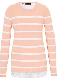 Pull de grossesse avec fonction allaitement à broderie ajourée, bpc bonprix collection